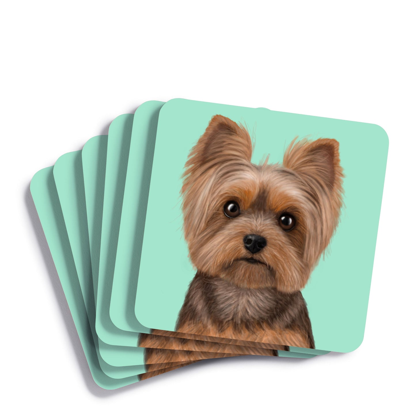 Yorkshire Terrier Drinks Coaster