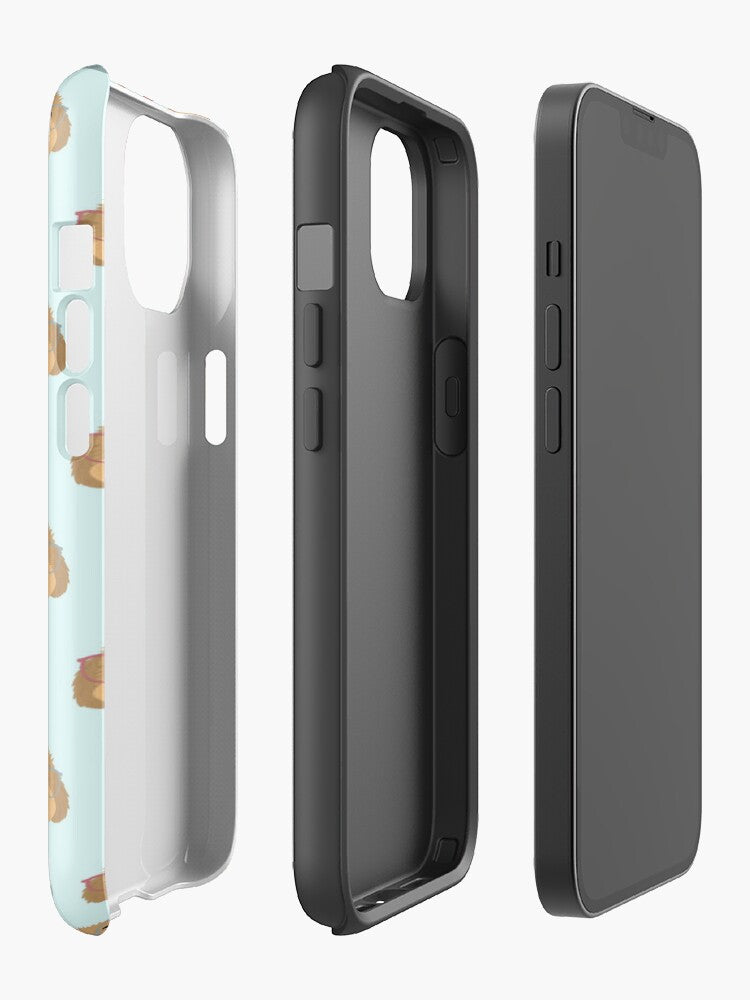 Cockapoos in Glasses iPhone Tough Case