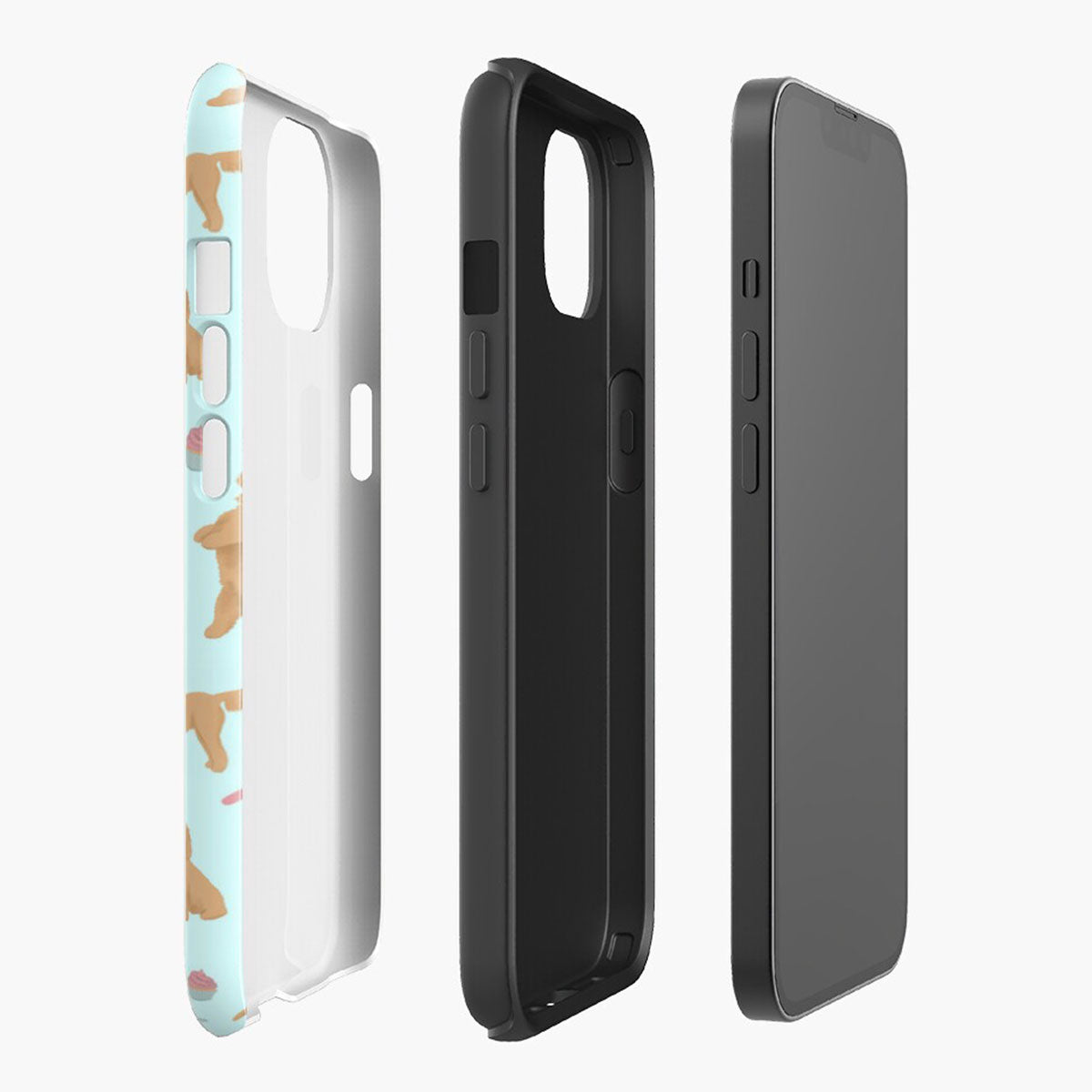 Cockapoos and Cupcakes iPhone Tough Case