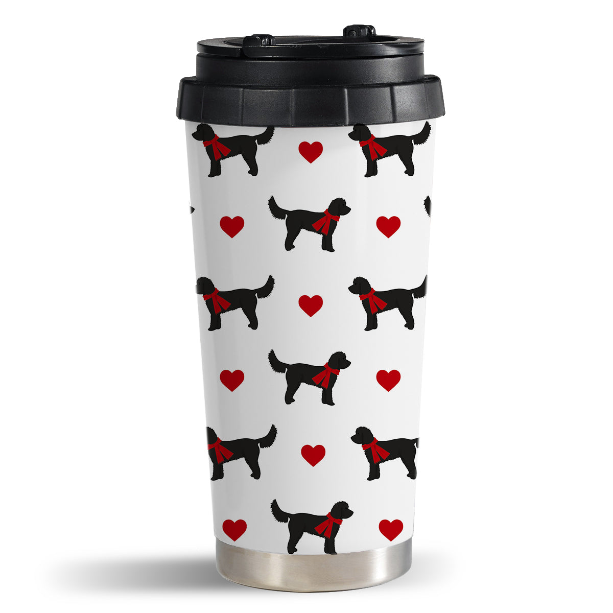 Cosy Black Cockapoos Travel Mug