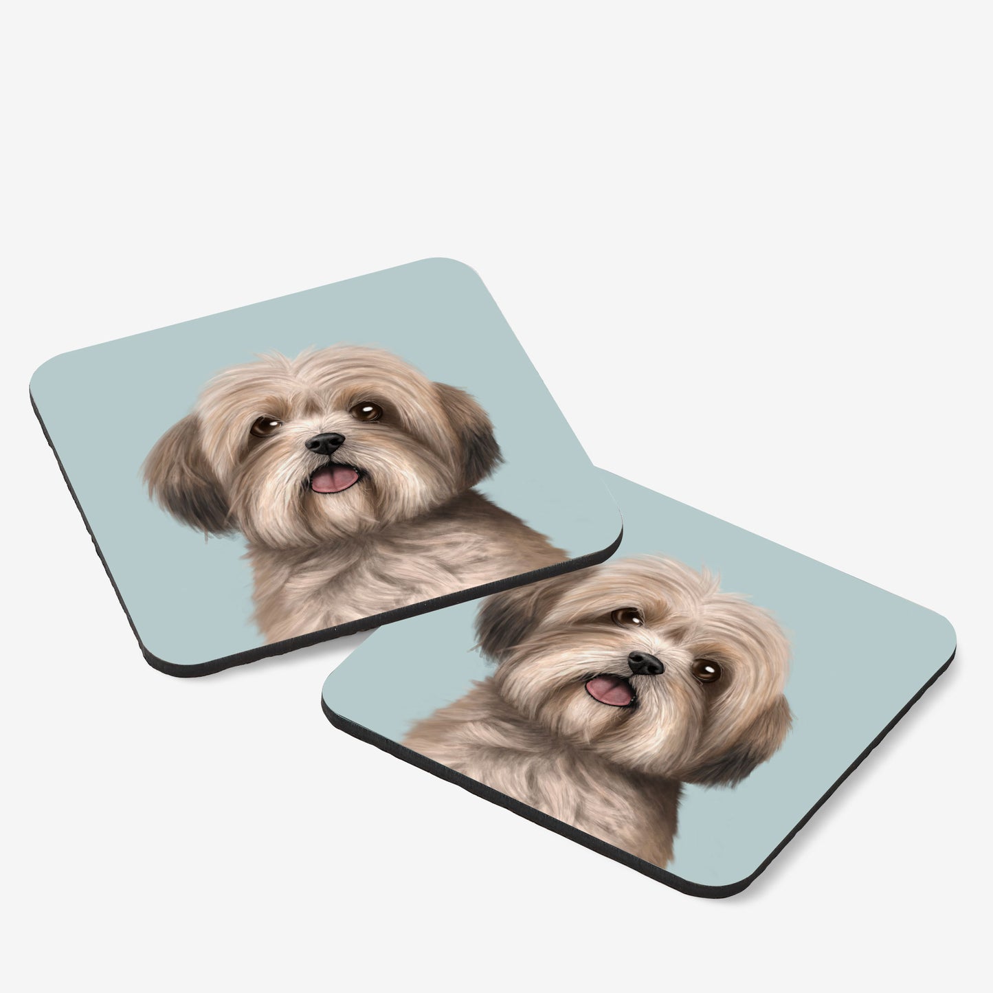 Lhasa Apso Drinks Coaster