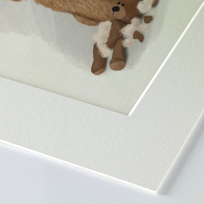 Cockapoo It Wasn’t Me Mounted Print