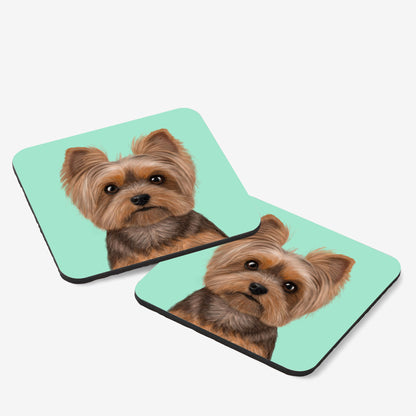 Yorkshire Terrier Drinks Coaster