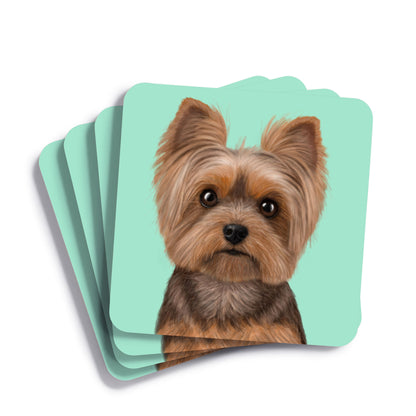 Yorkshire Terrier Drinks Coaster