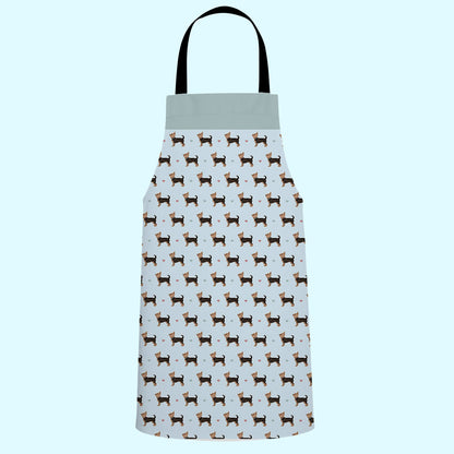Yorkshire Terriers and Hearts Apron