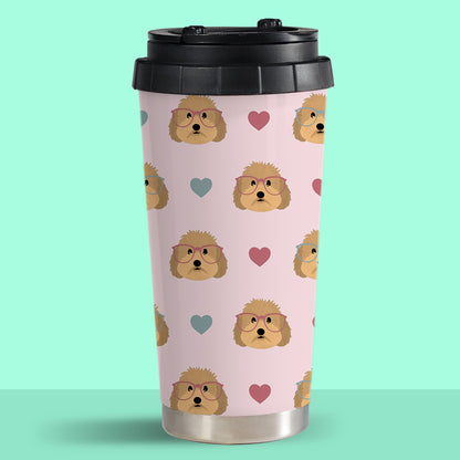 Cockapoos in Glasses Travel Mug
