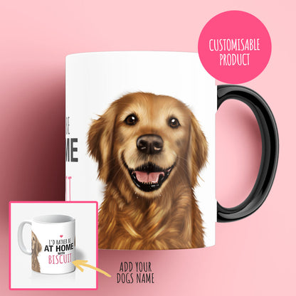 Personalised Golden Retriever Spaniel Mug