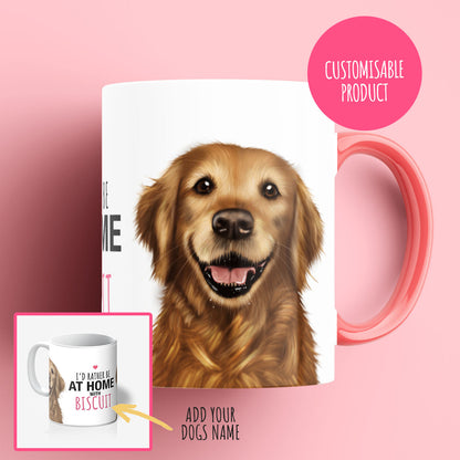 Personalised Golden Retriever Spaniel Mug