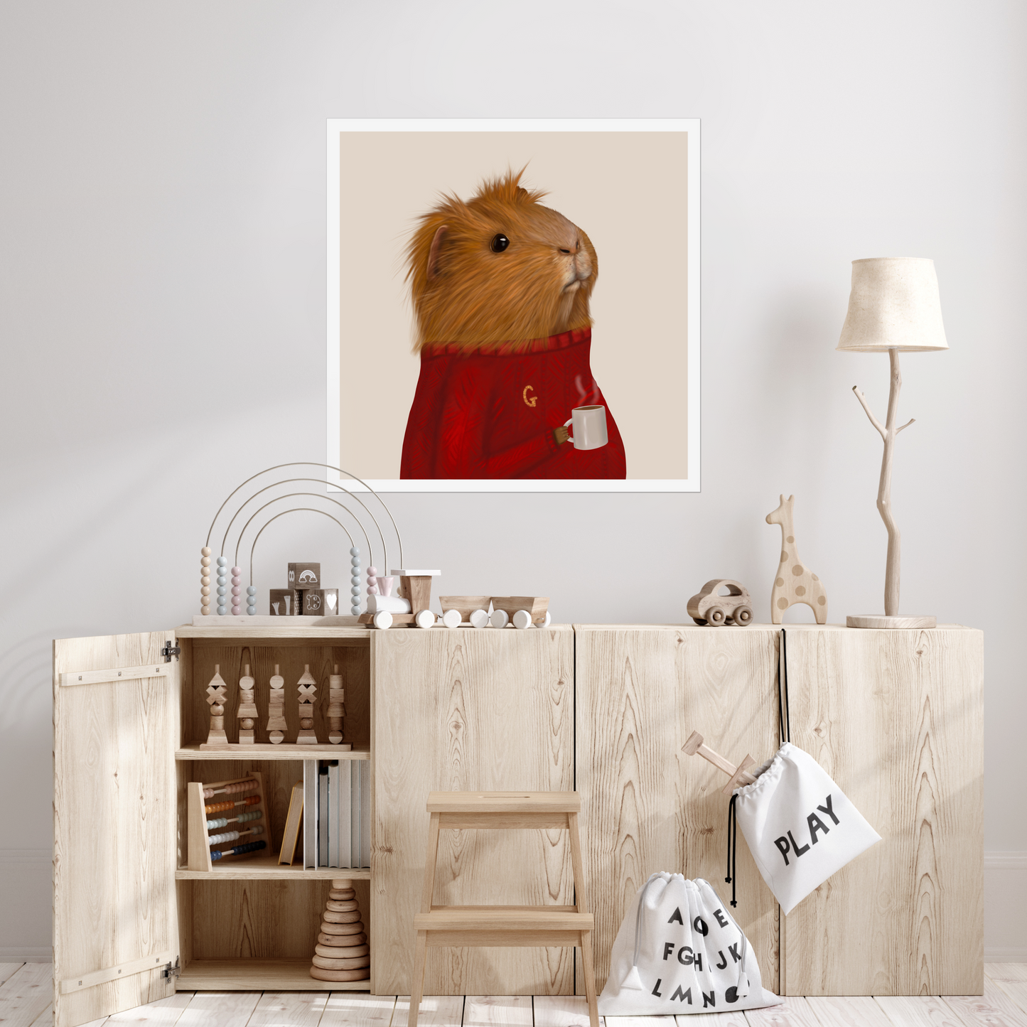 Garry the Guinea Pig Digital Download