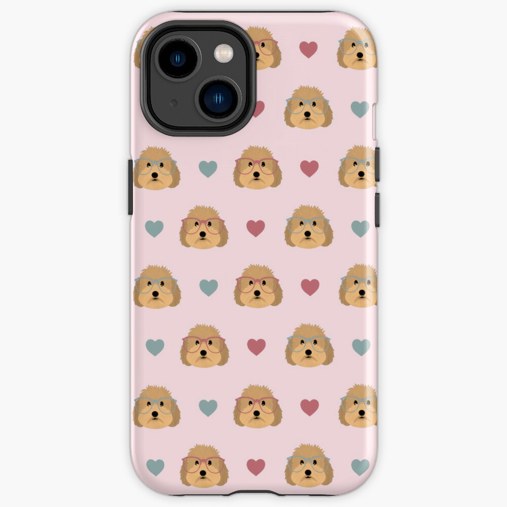 Cockapoos in Glasses iPhone Tough Case