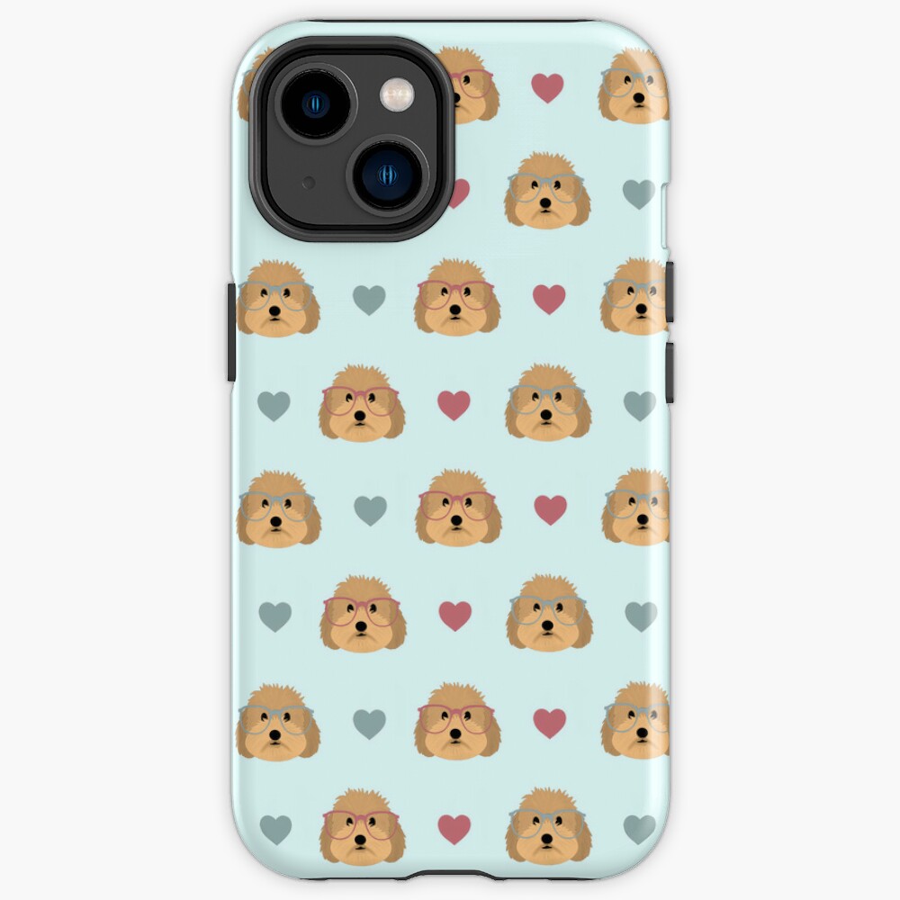 Cockapoos in Glasses iPhone Tough Case