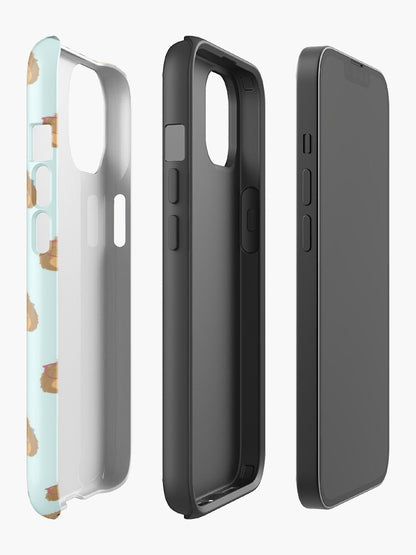 Cockapoos in Glasses iPhone Tough Case