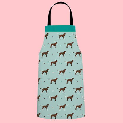 Chocolate Labradors Apron
