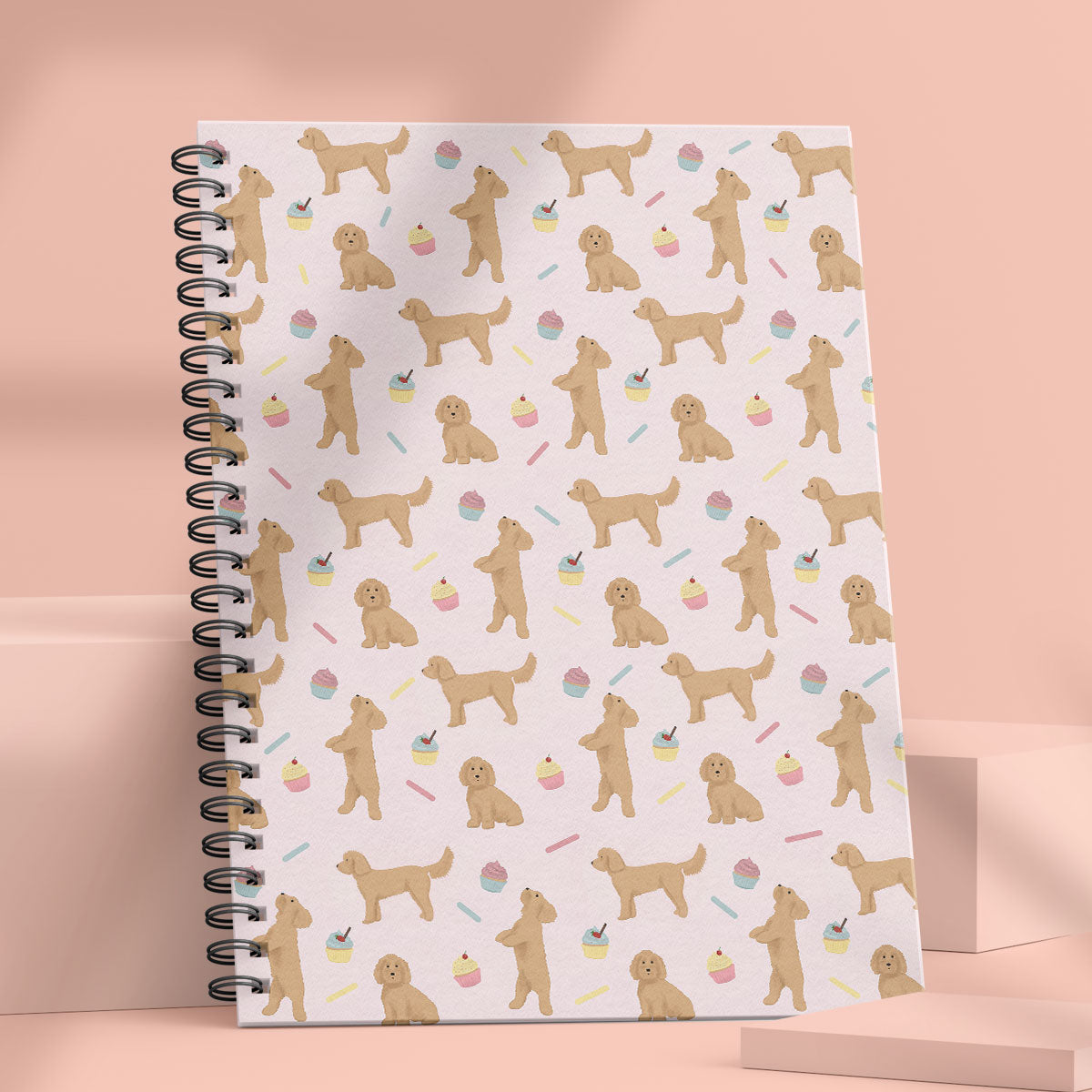 Cockapoos and Cupcakes Notebook
