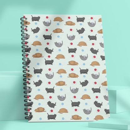 Fat Cats and Wool Notebook