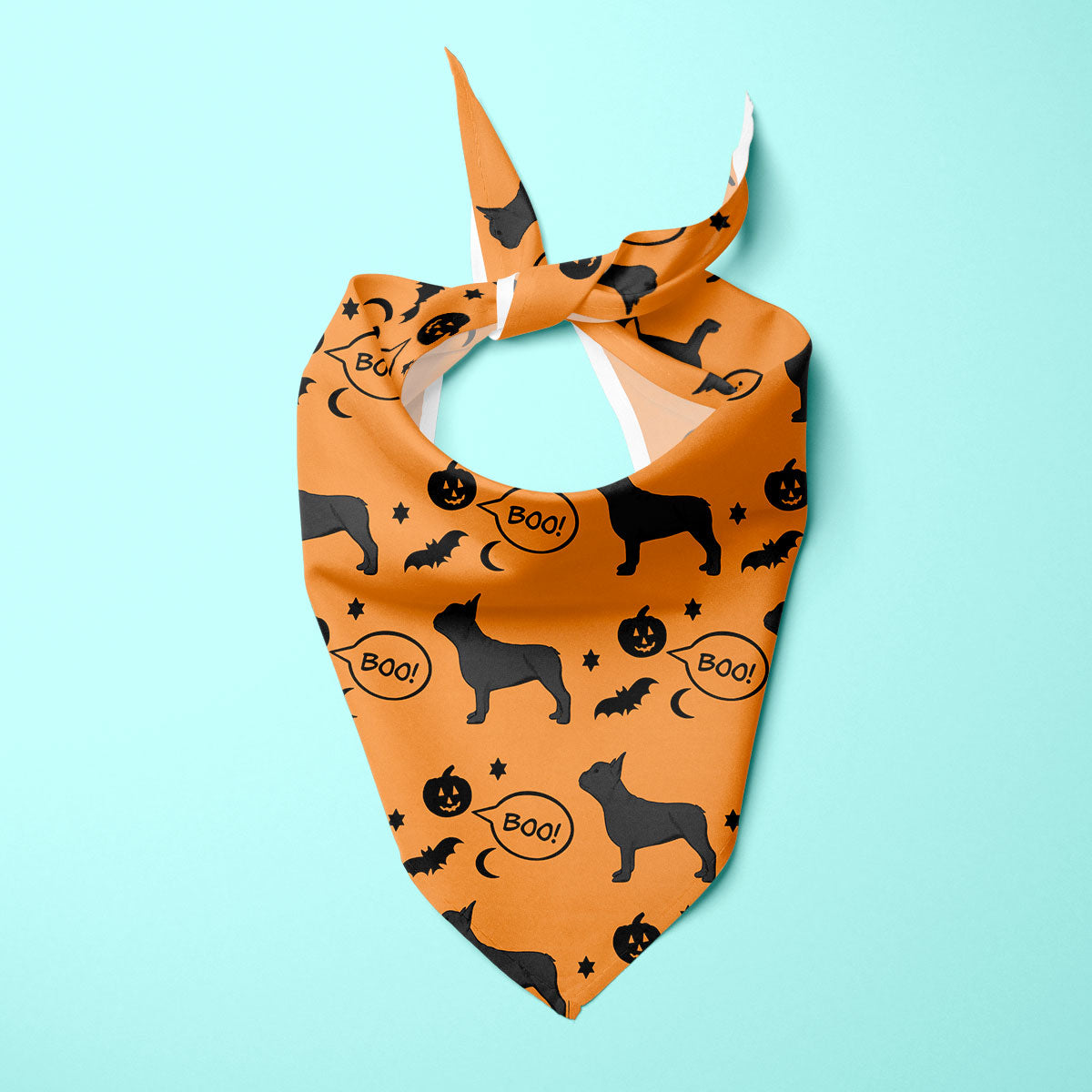 French Bulldog Halloween Edition Dog Bandana