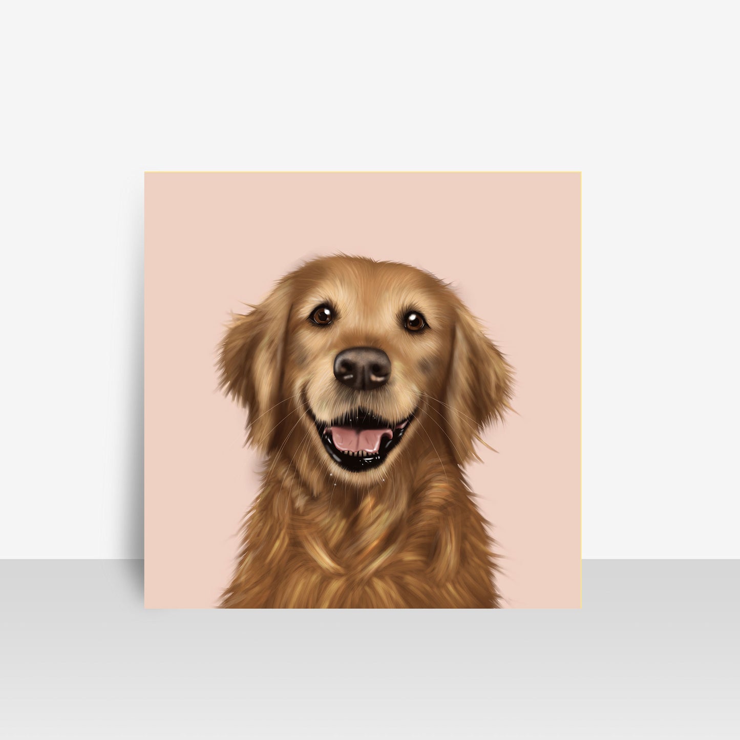 Golden Retriever Art Board