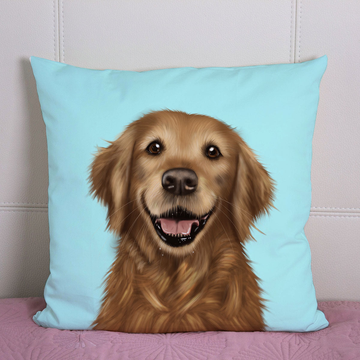 Golden Retriever Cushion