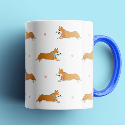 Corgi Patterned Mug