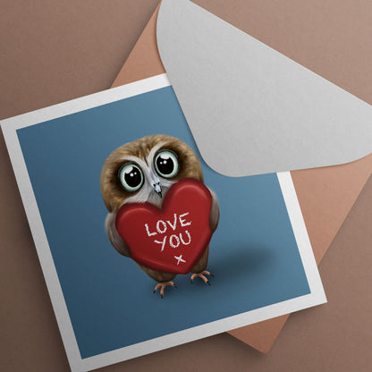 Owl - Love you Card