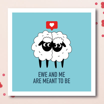 Sheep Love Card