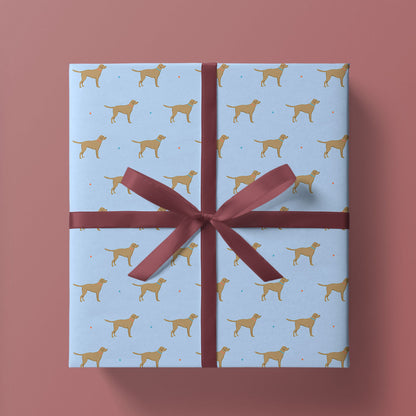 Yellow Labrador Wrapping Paper