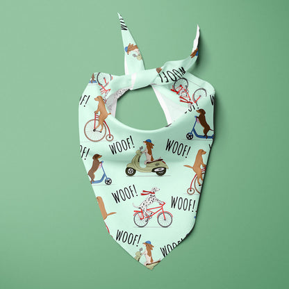 Dogs on Bikes Dog Bandana