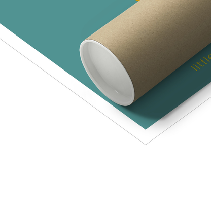 Dachshund - Little Legs, Big Heart - Art Print